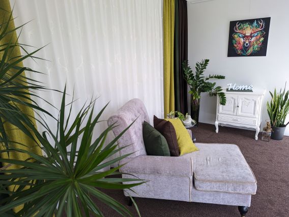 Große Koje mit Bild